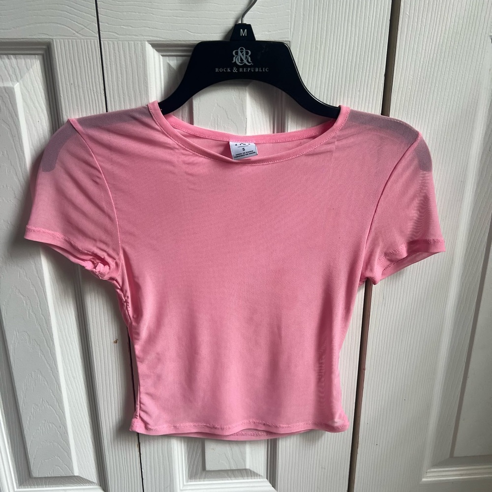 Zine Clothing Pink Short Sleeve Tee
